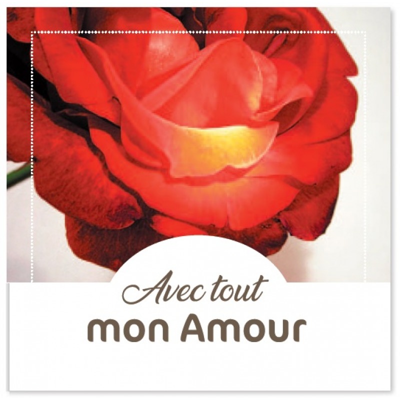 Cartes à Thème Amour - Avec tout mon Amour