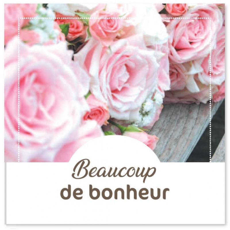 Cartes à Thème Mariage - Beaucoup de Bonheur