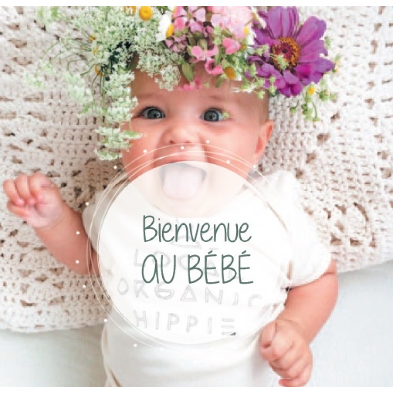 Cartes à Thème Naissance - Bienvenue au bébé