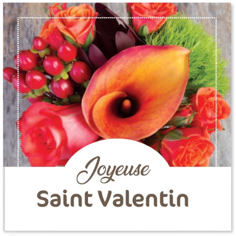 Cartes à Thème Amour - Joyeuse Saint Valentin