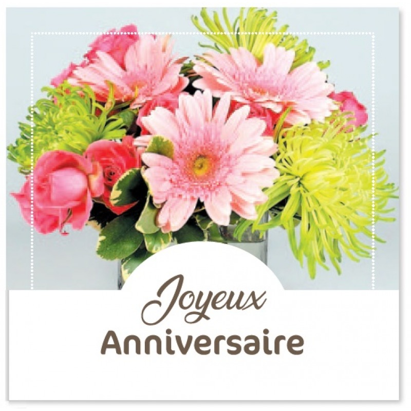 Cartes à Thème Anniversaire - Joyeux Anniversaire 