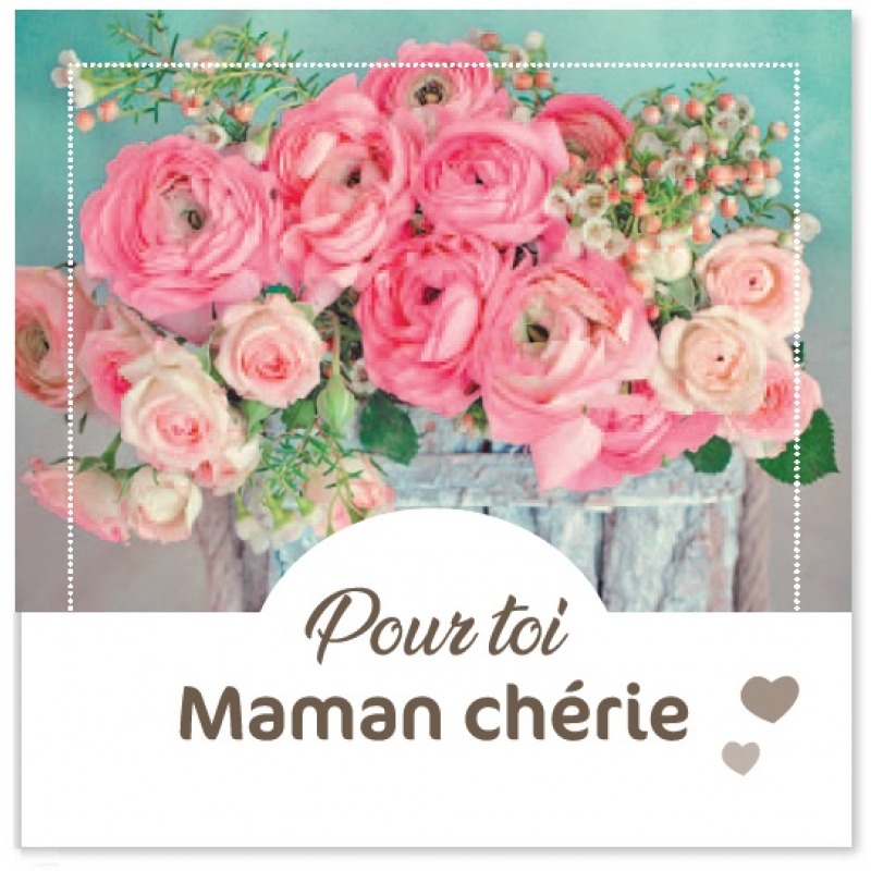 Cartes à Thème Bonne Fête Maman - Pour toi Maman chérie