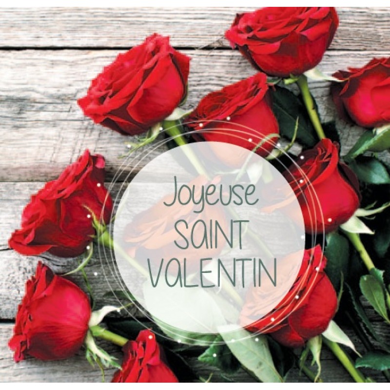 Cartes à Thème Amour - Joyeuse Saint Valentin