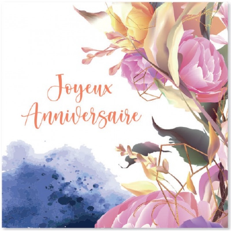 Cartes à Thème Anniversaire - Joyeux Anniversaire 