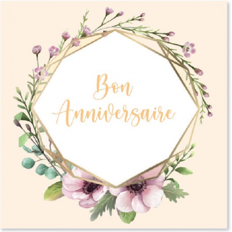 Cartes à Thème Anniversaire - Bon Anniversaire 