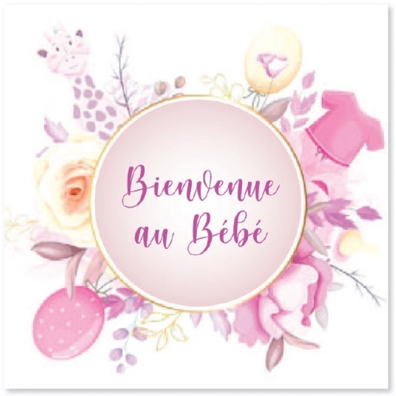 Cartes à Thème Naissance - Bienvenue au bébé