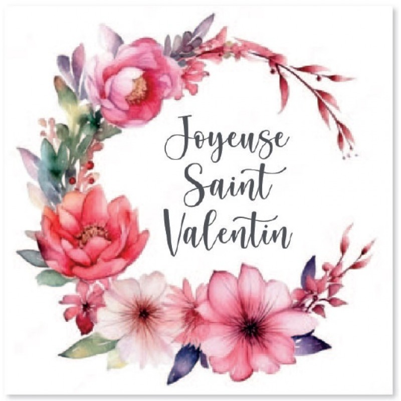 Cartes à Thème Amour - Joyeuse Saint Valentin