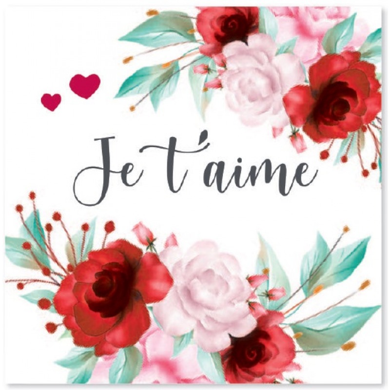 Cartes à Thème Amour - Je t aime