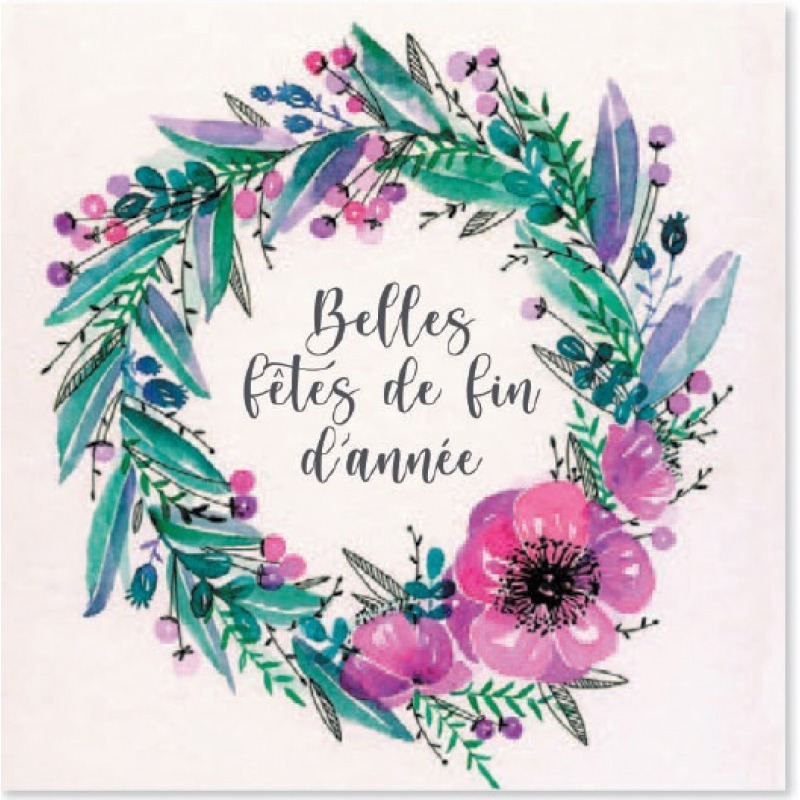 Cartes à Thème Fin d Année - Belles Fête de fin d année